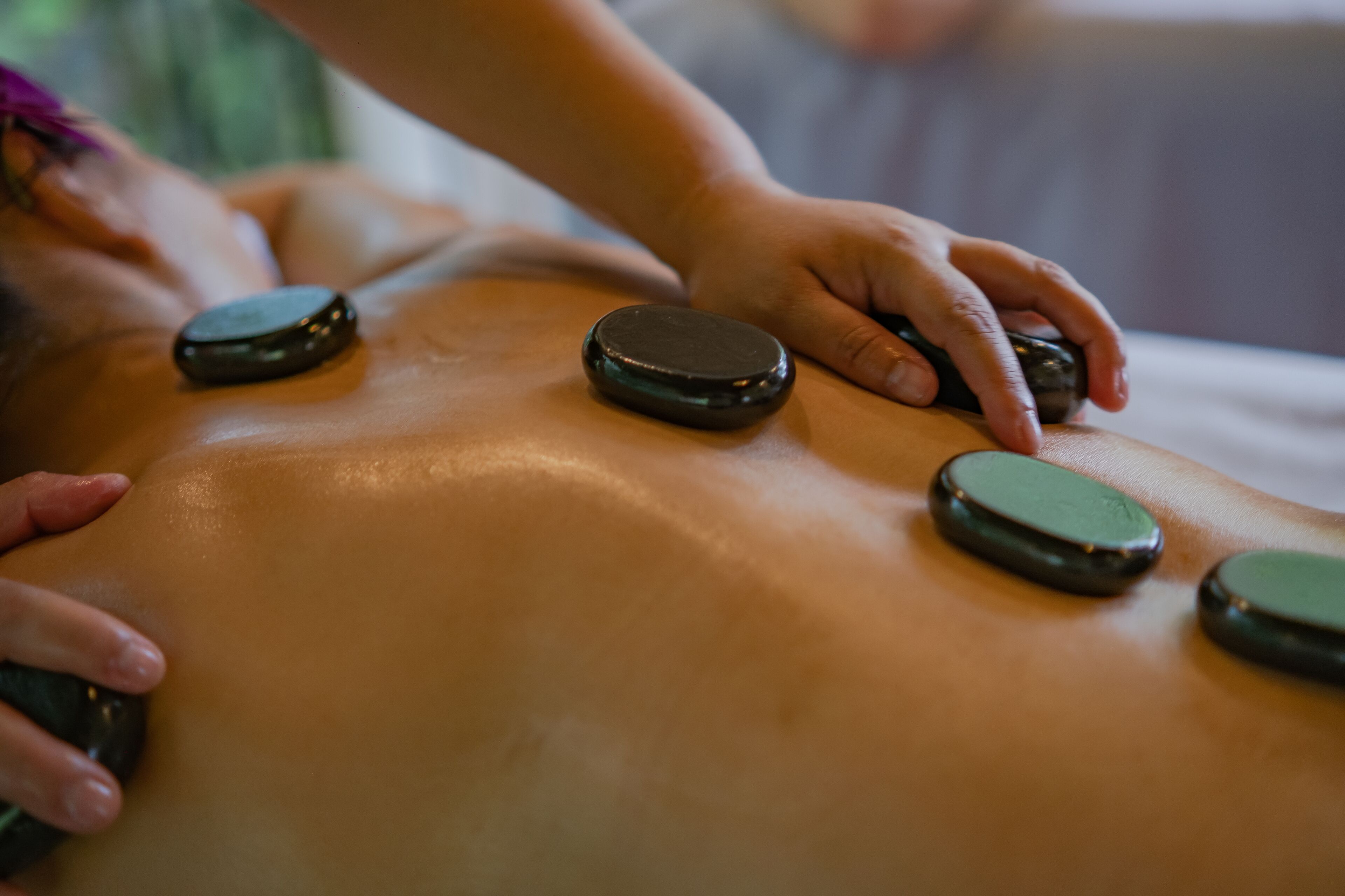 aromatherapy, hot stone massages, deep-tissue massages, swedish massages