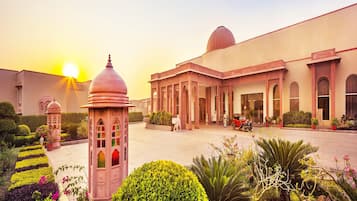 Voorkant van accommodatie