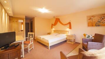 Cofres nos quartos, individualmente decorados