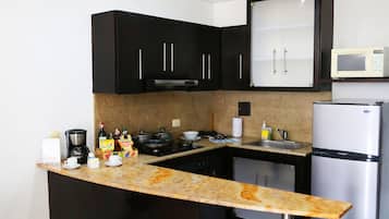 Suite familiar, 1 habitación, cocina | Cocina privada