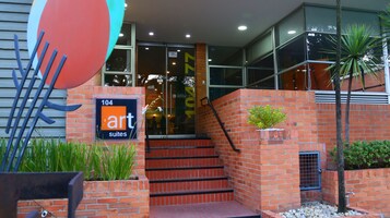 Facciata della struttura