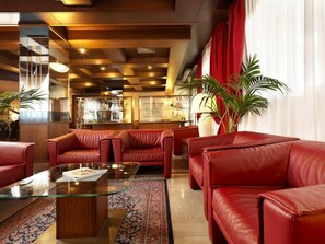Sitteområde i lobbyen