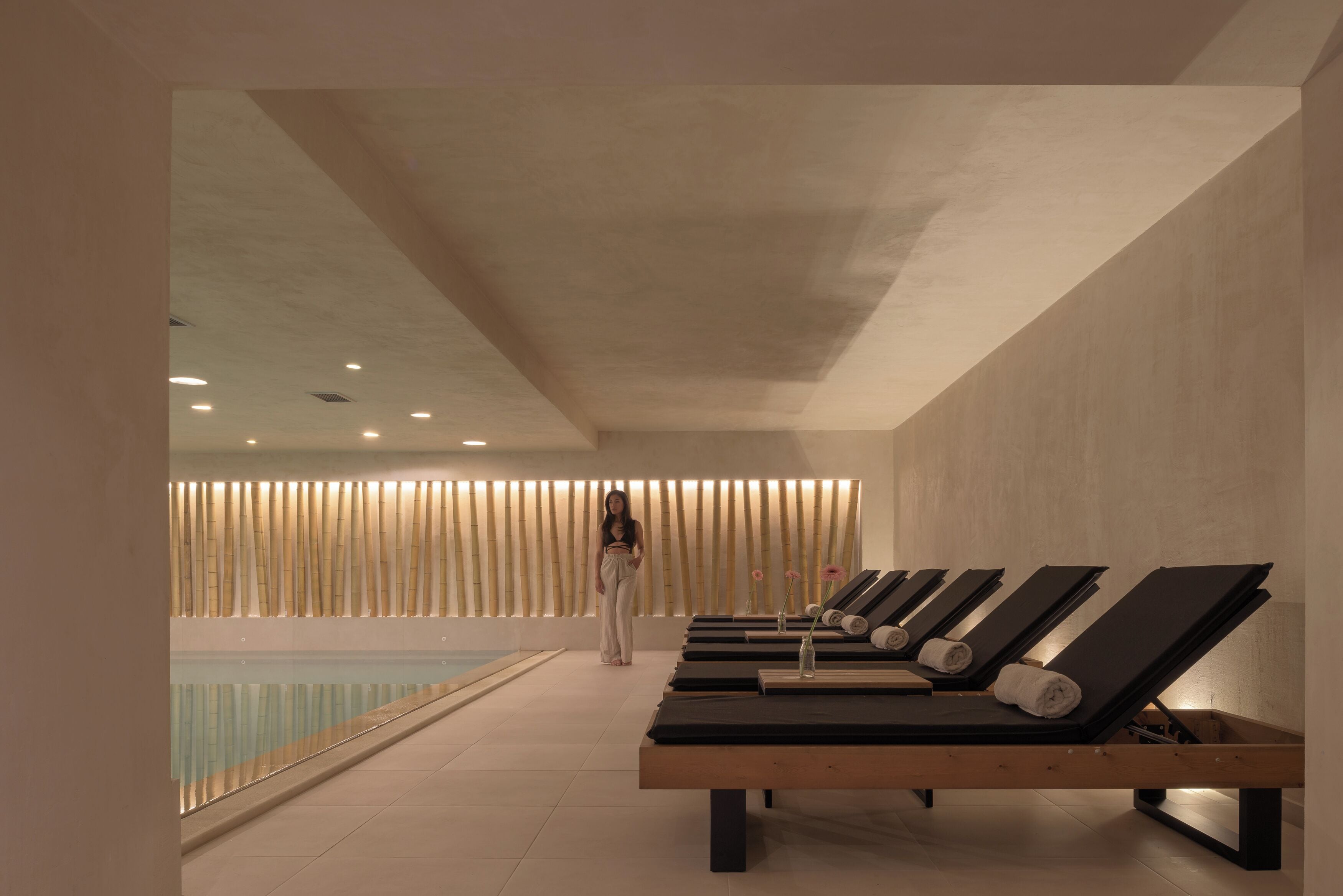 Salas de tratamiento para parejas, masajes