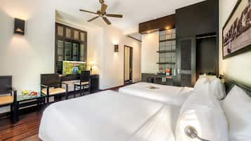 Chambre Classique, vue ville | 1 chambre, literie de qualité supérieure, minibar
