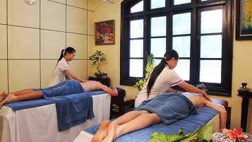 Salas de tratamiento para parejas, tratamientos corporales