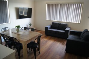 2 Bedroom Fully Self-Contained Apartment | Living area | 32-inch flat-screen TV with digital channels, TV