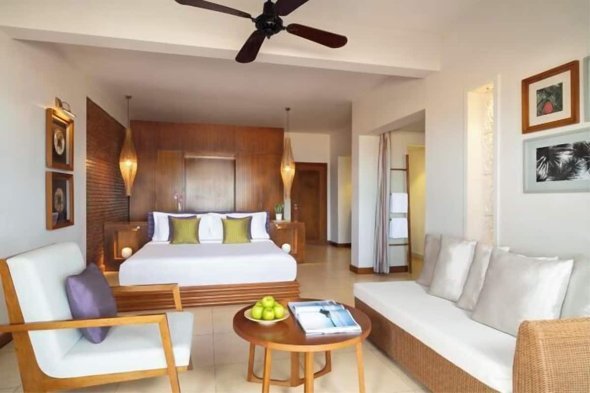 Premium bedding, down comforters, minibar, in-room safe