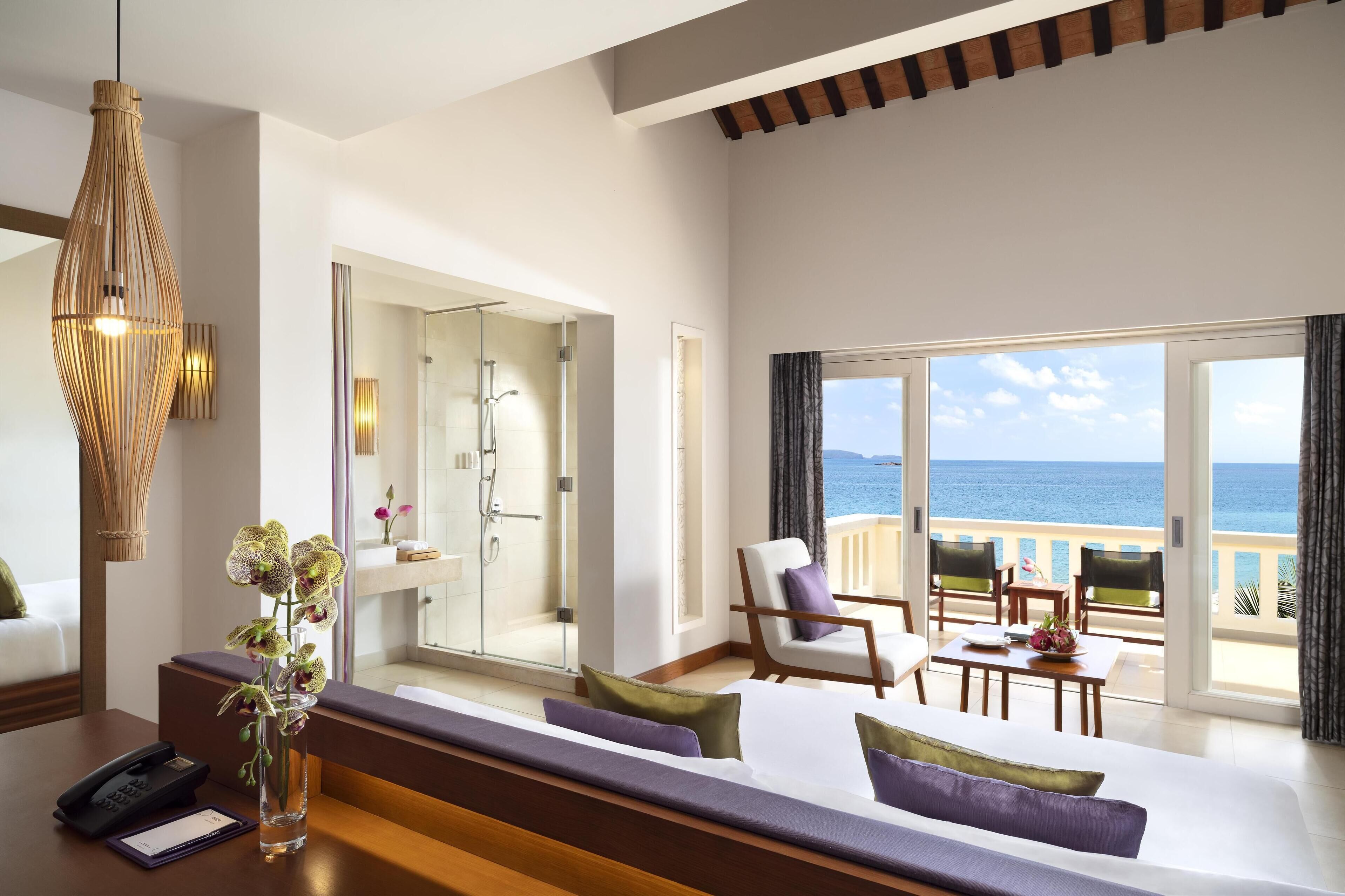 Literie de qualité supérieure, couette en duvet d'oie, minibar