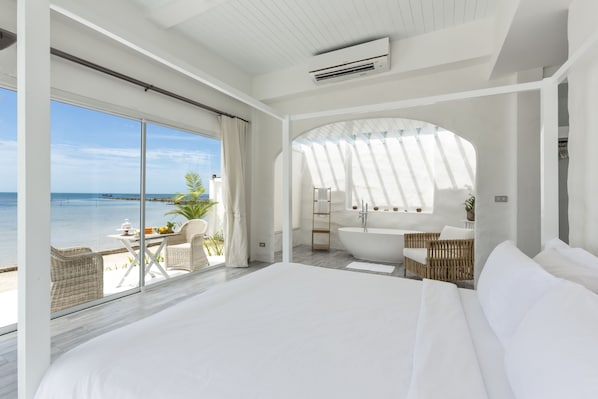 Beachfront Villa & Spa Treatments | Vista desde la habitación