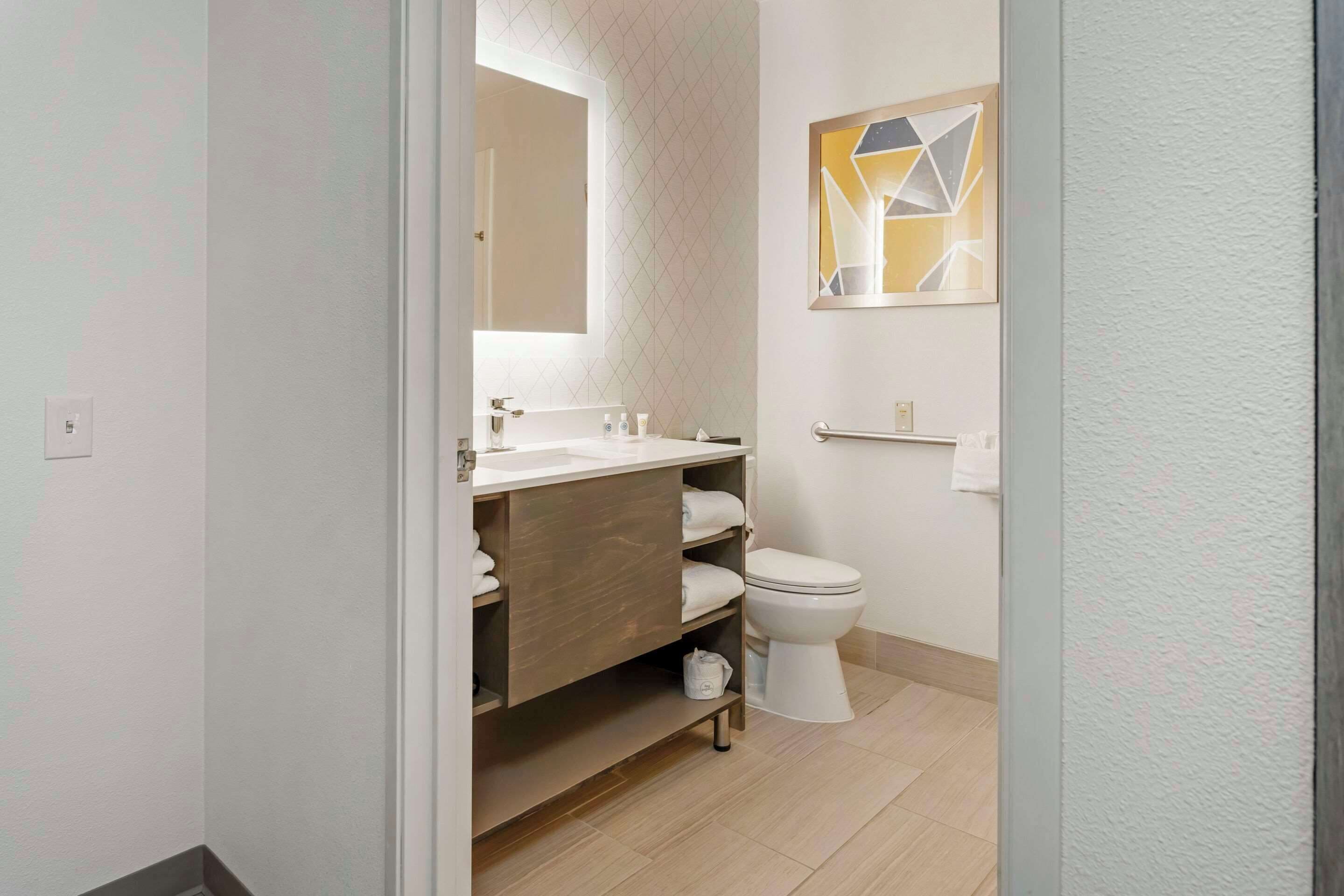 pillow-top beds, desk, blackout curtains, iron/ironing board