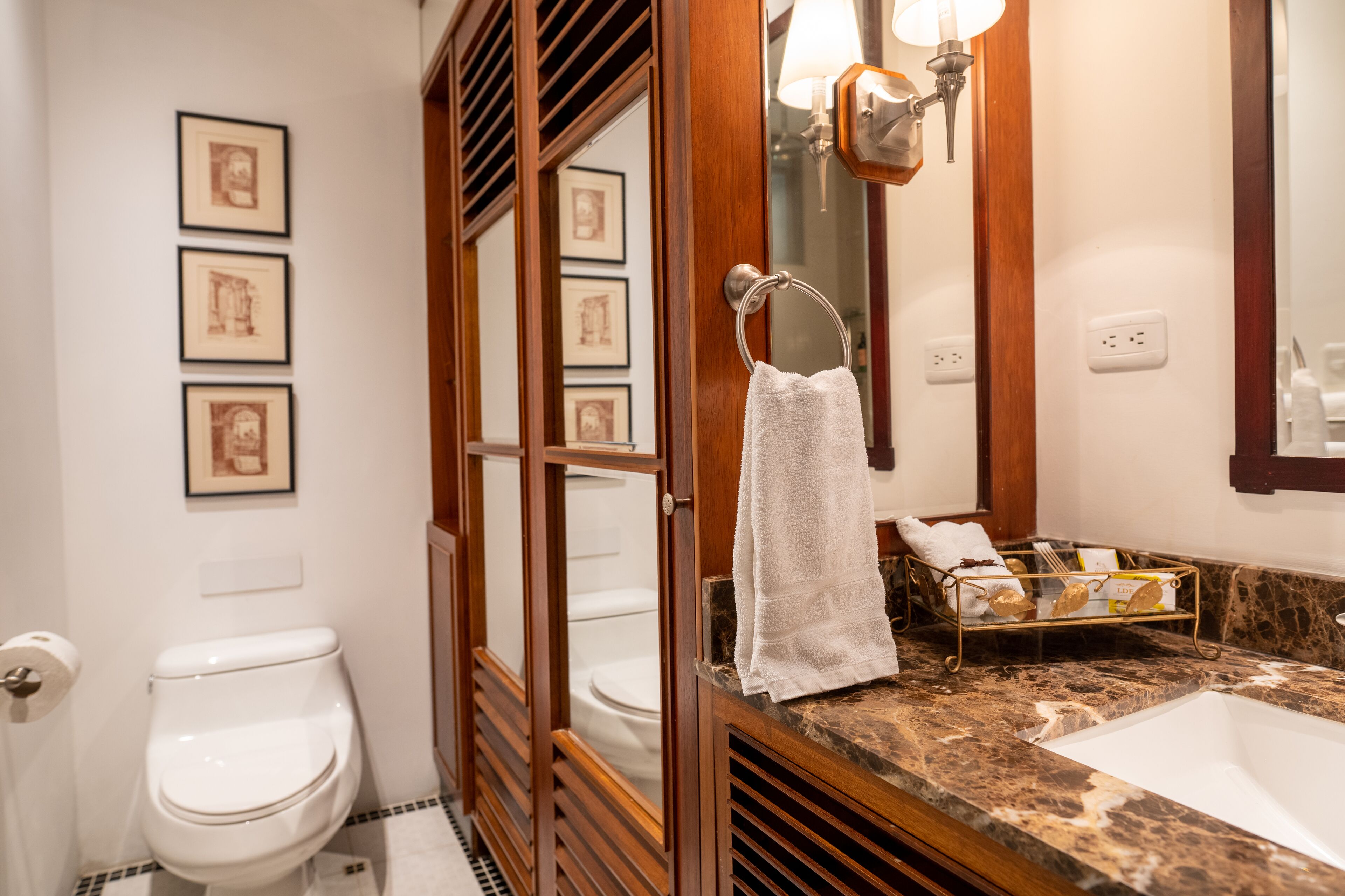 superior double room, 1 king bed | bathroom | shower, free toiletries, bathrobes, slippers