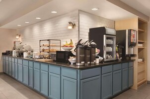 Free daily self-serve breakfast