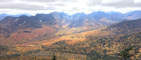 Vista a la montaña