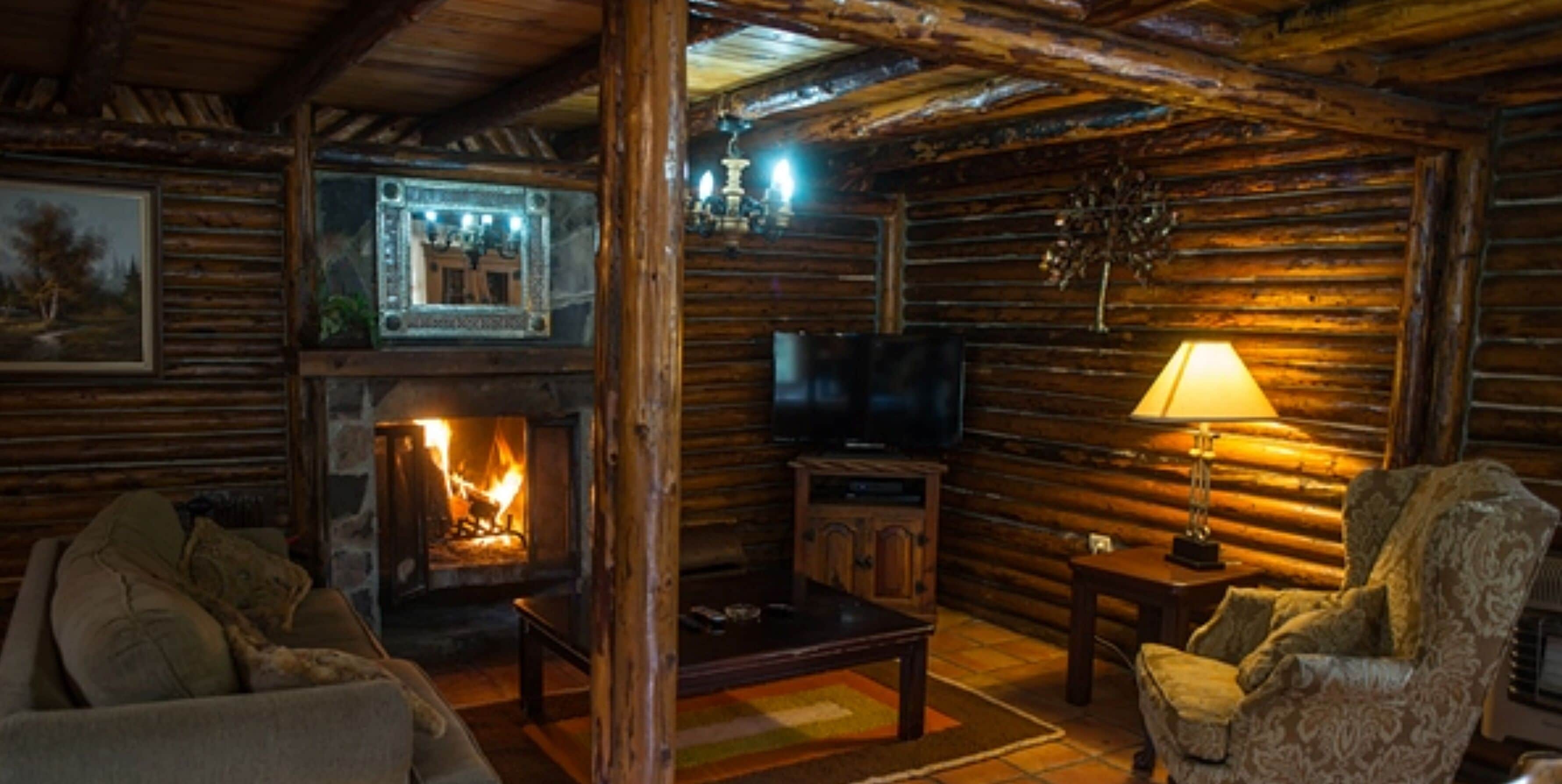 superior cabin, 3 bedrooms, garden view | living room