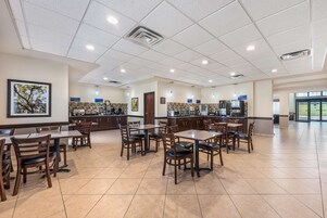 Free daily full breakfast