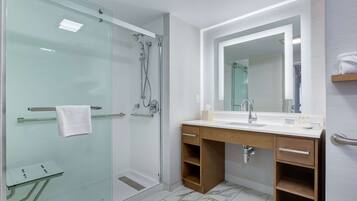 Suite | Kamar mandi | Perlengkapan mandi gratis, pengering rambut, dan handuk