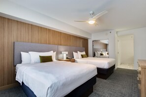 Premium bedding, pillowtop beds, desk, laptop workspace - Homewood Suites by Hilton Louisville-East (Louisville)