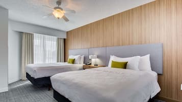 Two Bedroom Suite | Premium bedding, pillowtop beds, in-room safe, blackout drapes