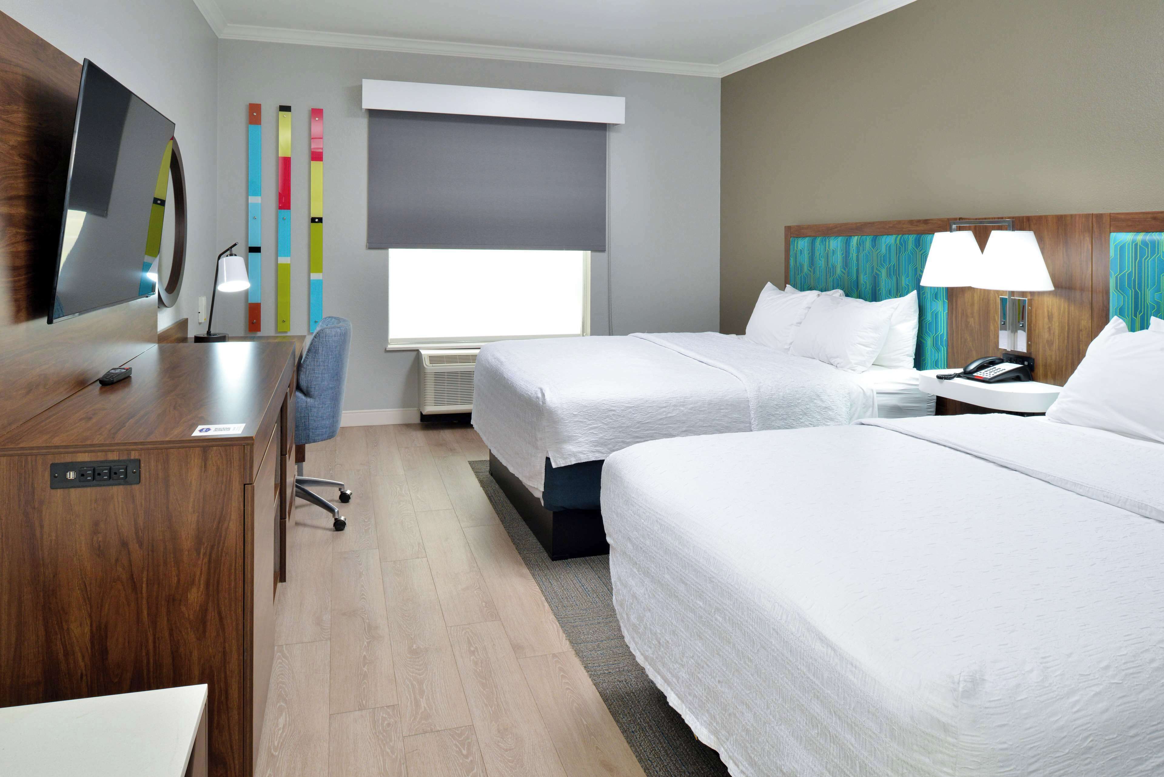 two queen beds non smoking | in-room safe, desk, iron/ironing board, free cots/infant beds