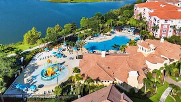 2 outdoor pools, pool umbrellas, sun loungers