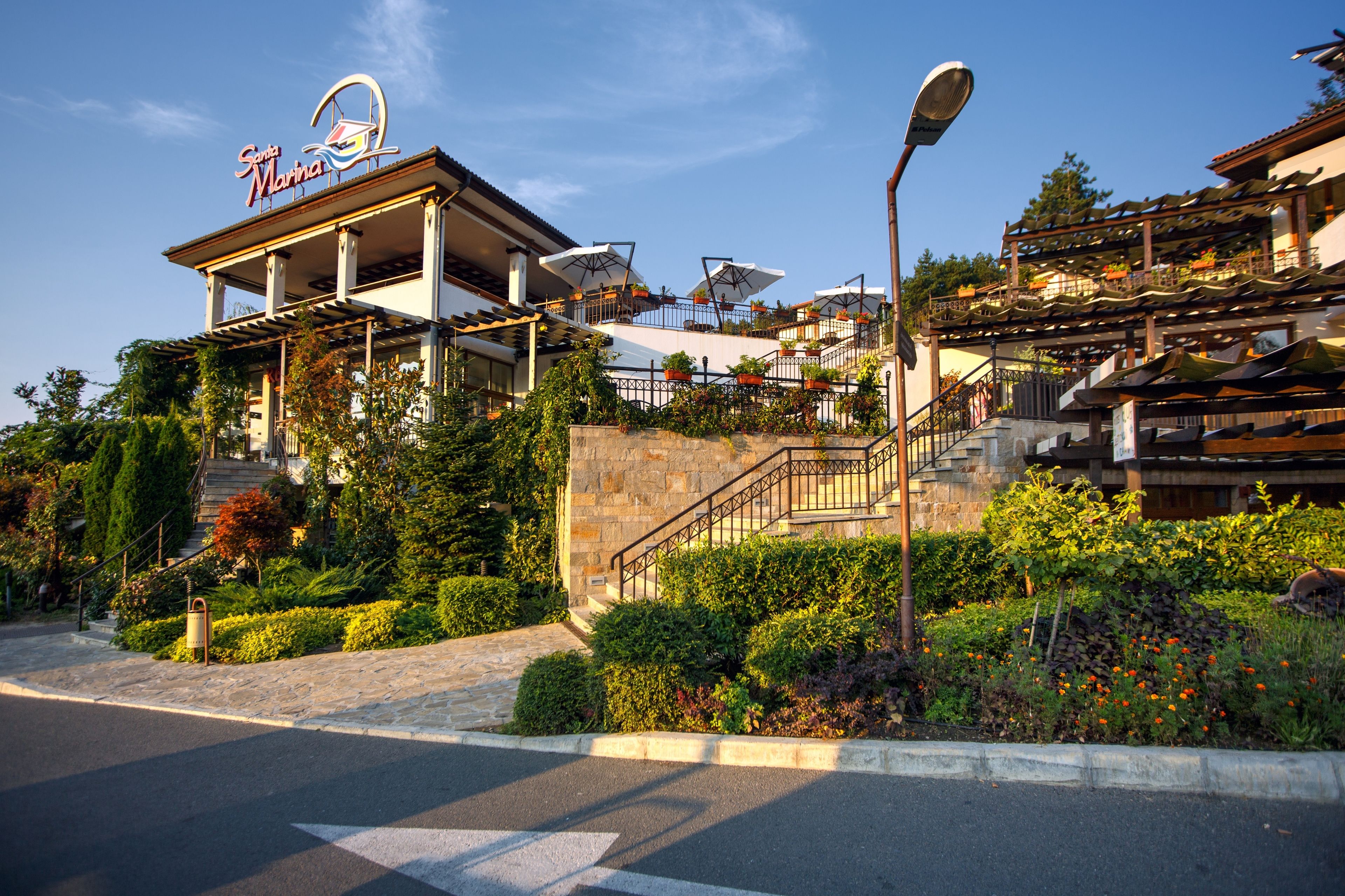 Façade de l’hébergement