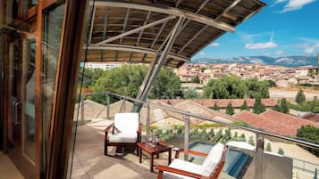 Suite Presidenziale, 1 letto king | 1 camera, lenzuola Frette, biancheria da letto di alta qualità