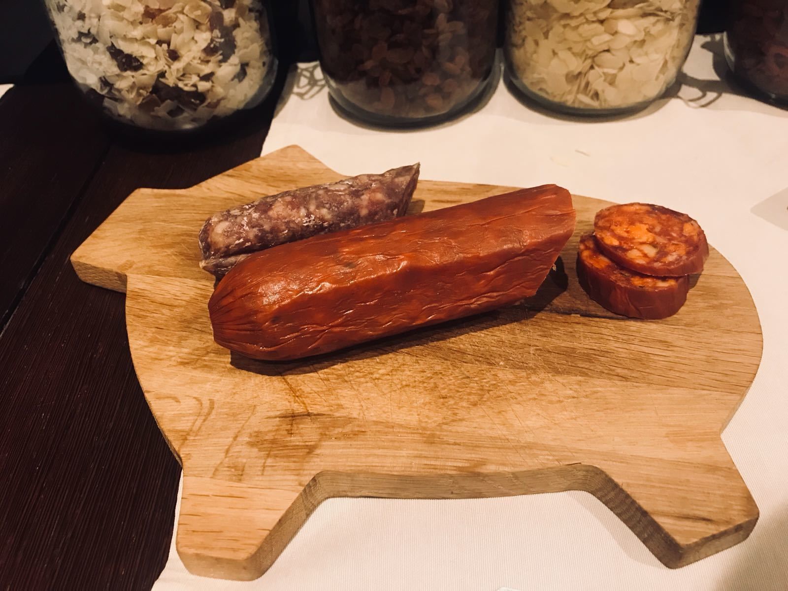 朝食スペース