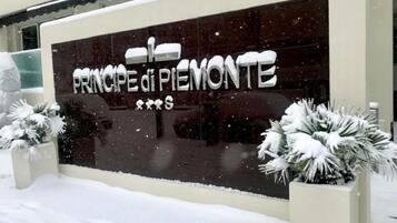 Fassade der Unterkunft