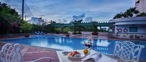 Ocean views, open daily