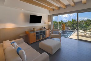 Privileged Suite Ocean View & Swim Out | リビングルーム