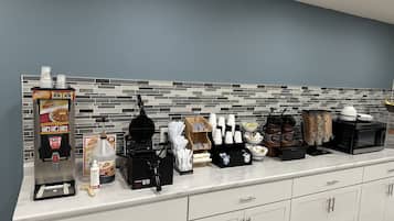 Free continental breakfast