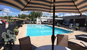 Seasonal outdoor pool