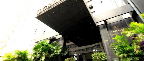 Façade de l’hébergement