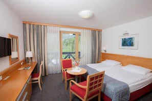 Superior Double or Twin Room, Balcony | In-room safe, desk, iron/ironing board, free WiFi