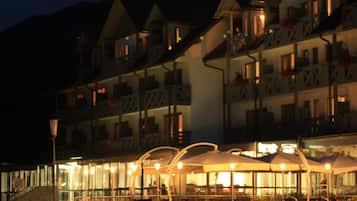 Front of property - evening/night