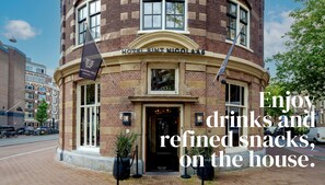 Voorkant van accommodatie