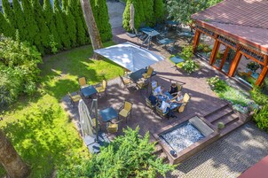 Camera Superior con letto matrimoniale o 2 letti singoli | Vista cortile