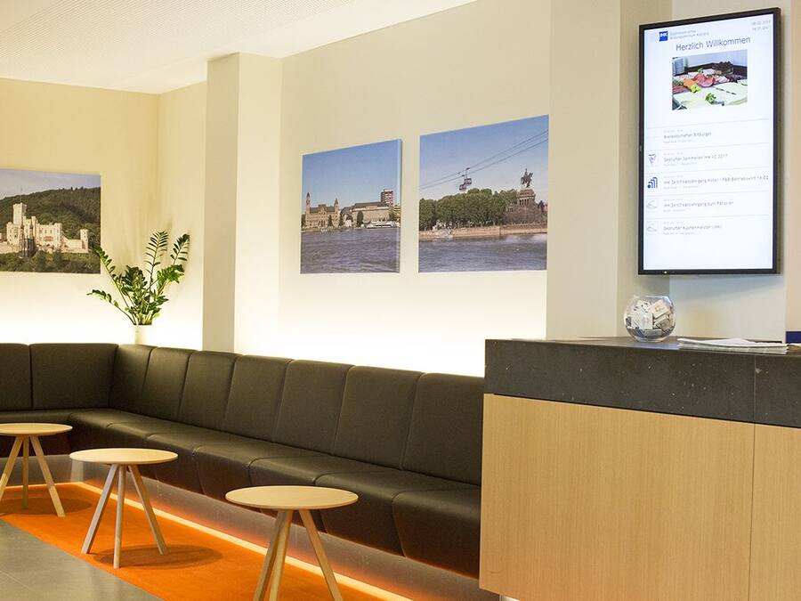Sitzecke in der Lobby