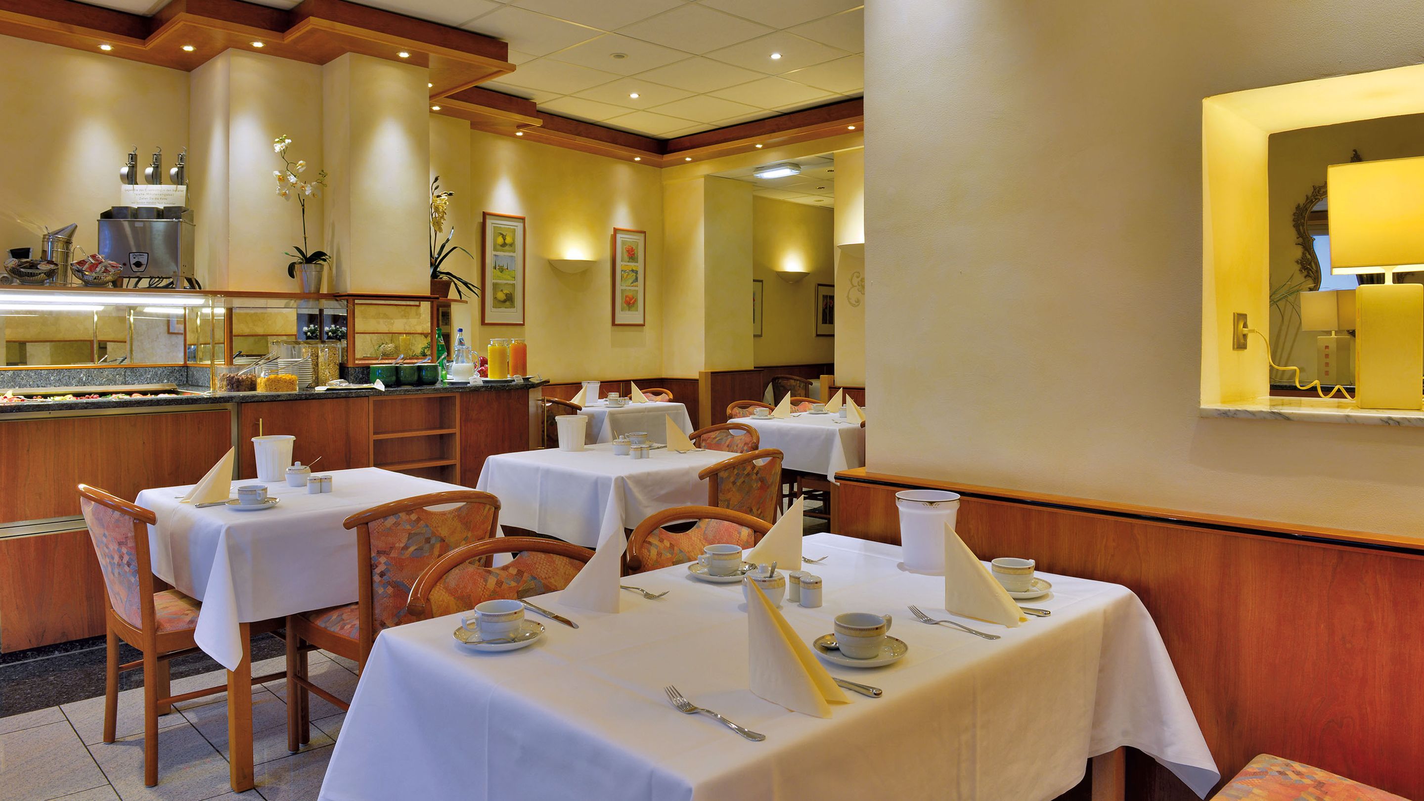 daily buffet breakfast (eur 18 per person)