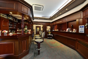 Sala de estar en el lobby