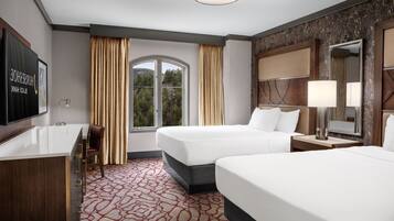 Pillow-top beds, in-room safe, desk, blackout curtains