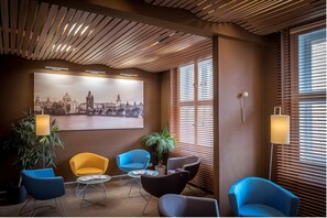 Sala de estar en el lobby