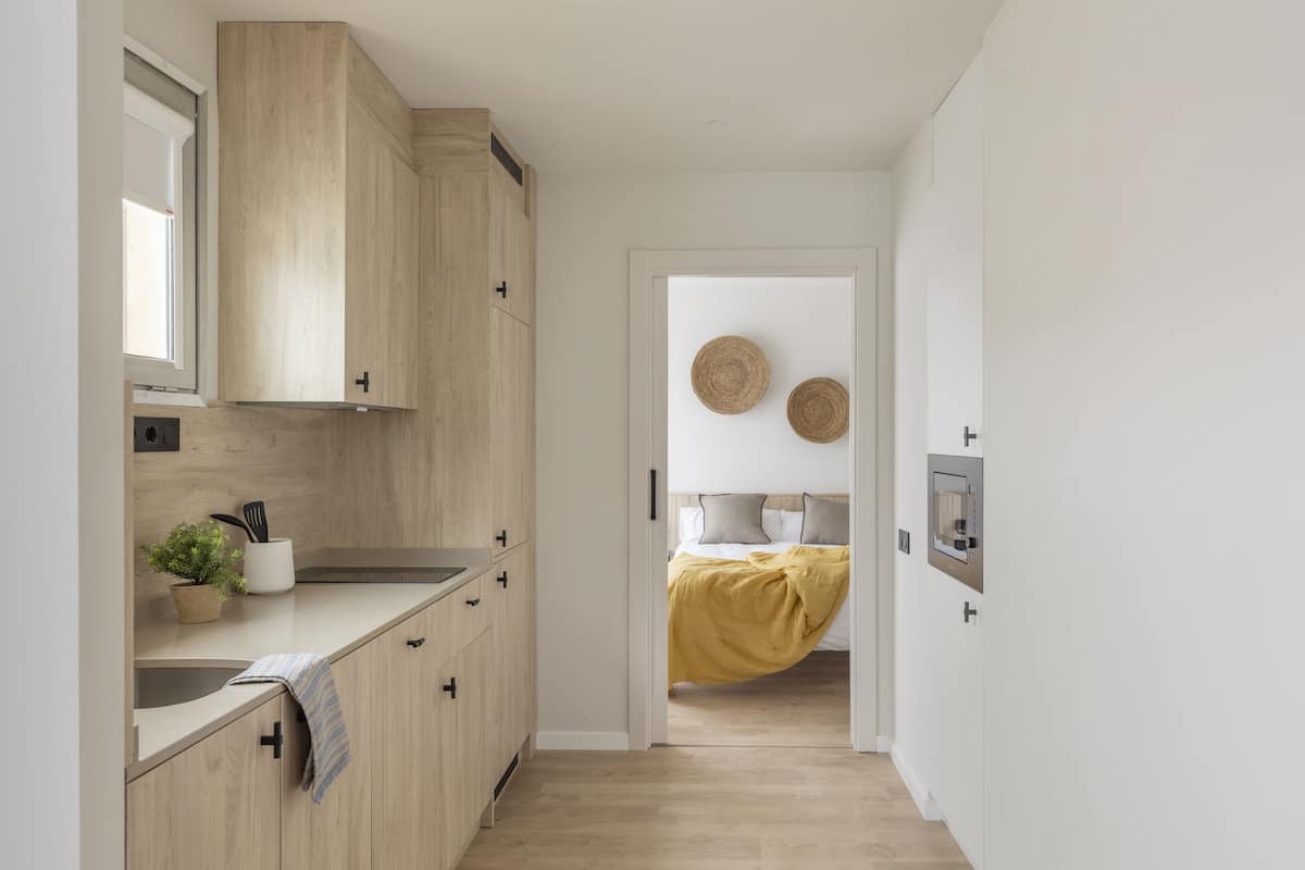 Appartement, 1 slaapkamer, terras (4 people) | 1 slaapkamer, een kluis op de kamer, een laptopwerkplek