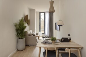 Appartement, 1 chambre, terrasse (3 people) | Coin séjour