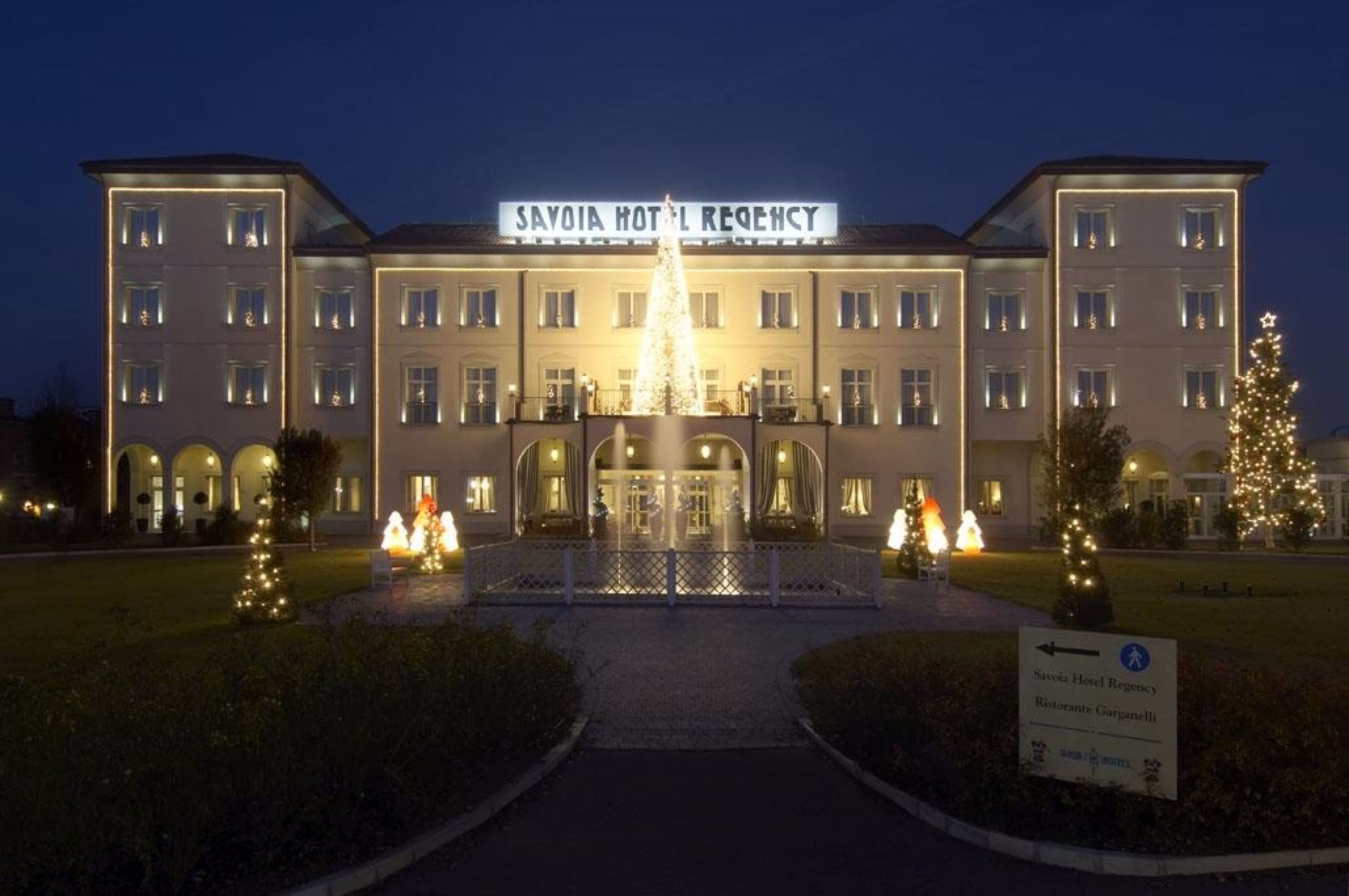 front of property – evening/night