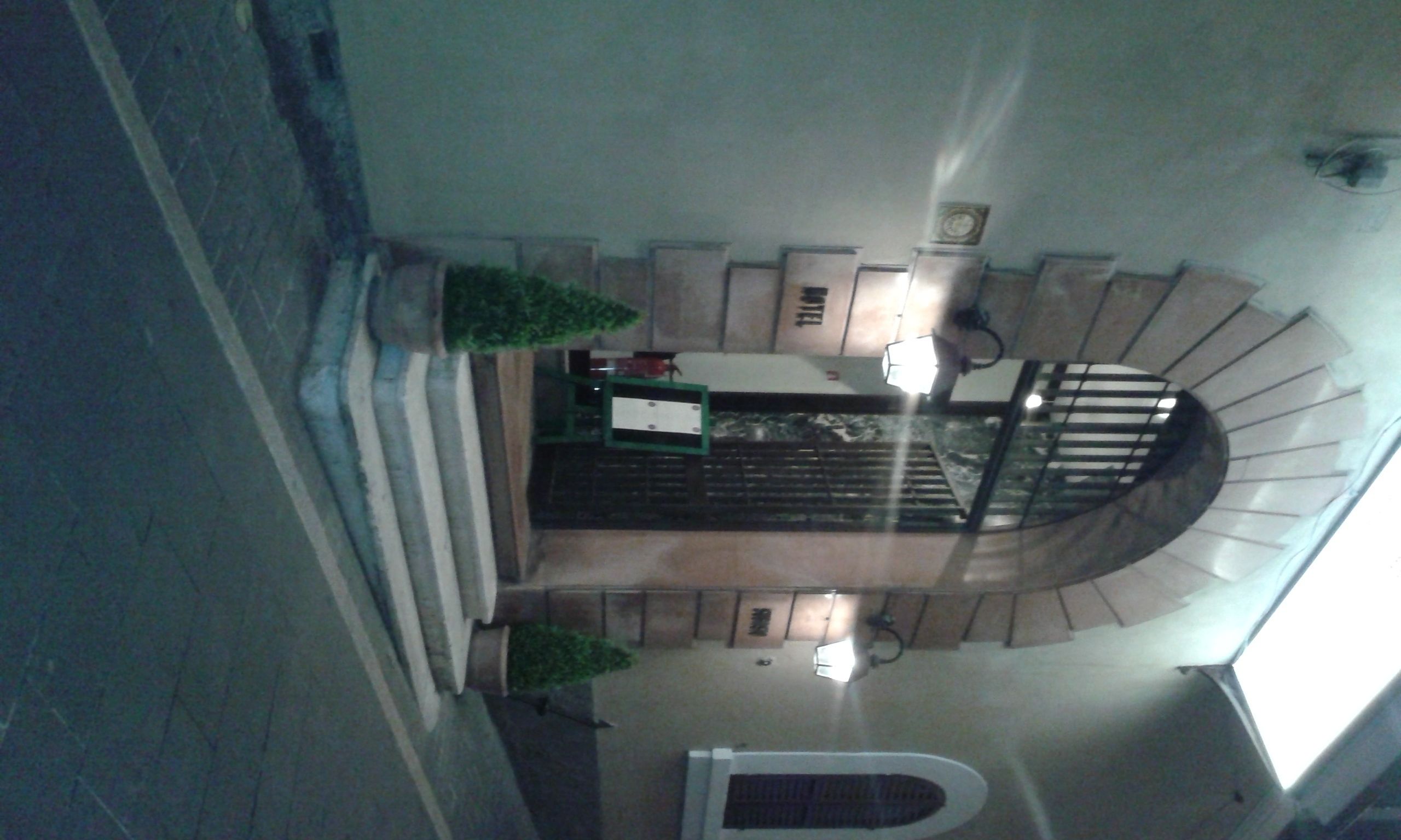 Entrada de la propiedad