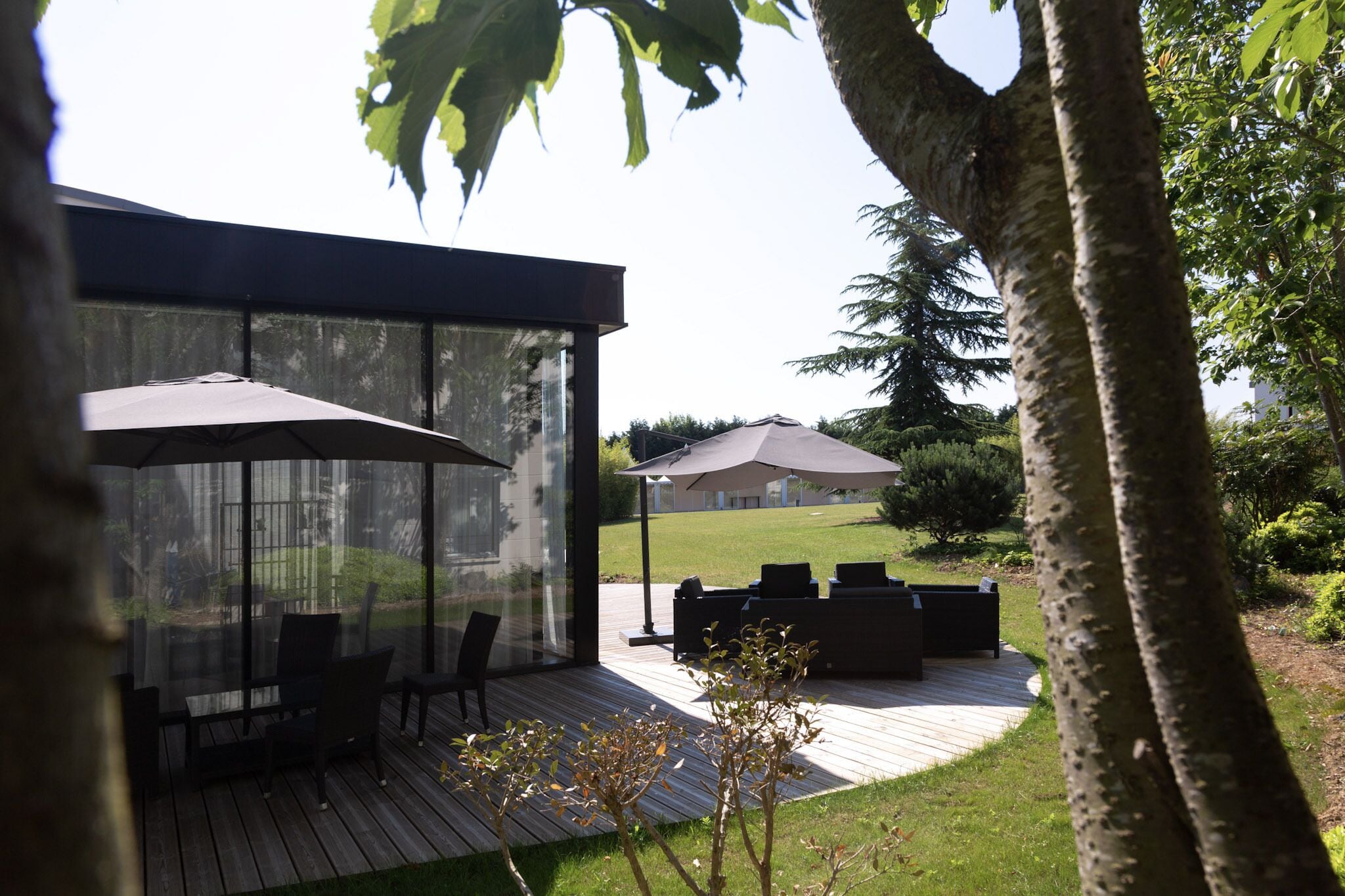 Façade de l’hébergement