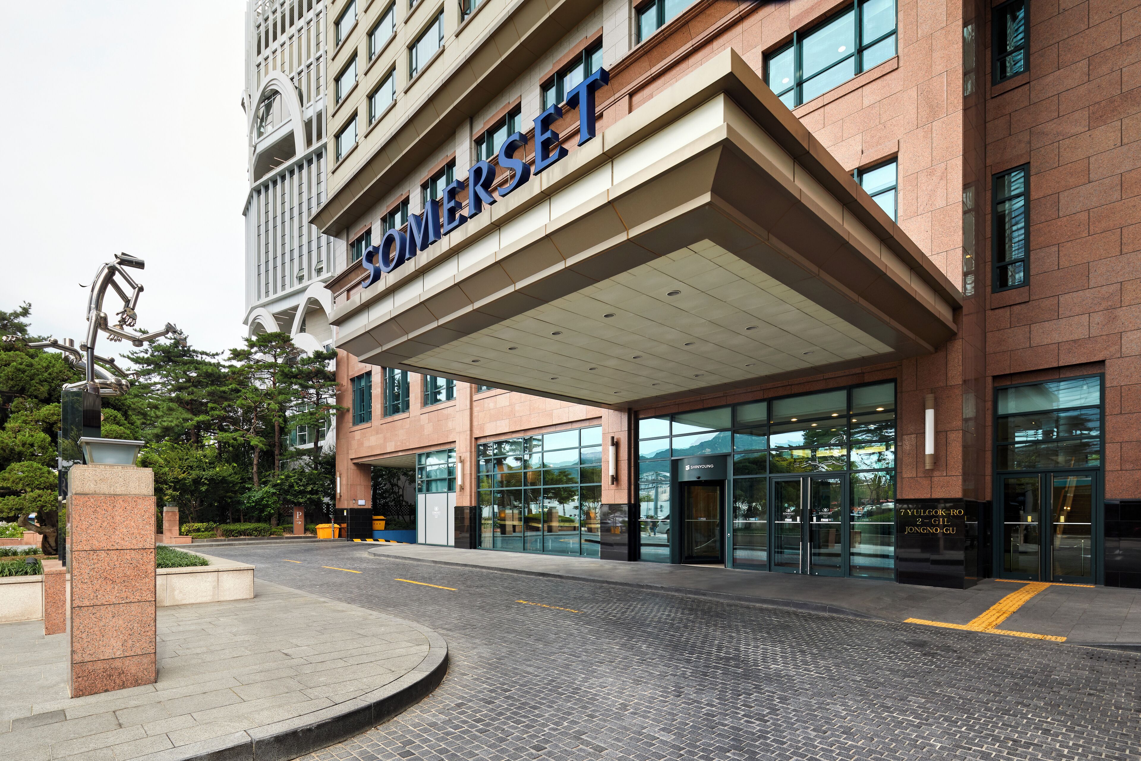 Fachada de la propiedad