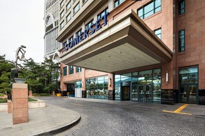 Fassade der Unterkunft