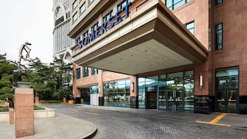 Façade de l’hébergement